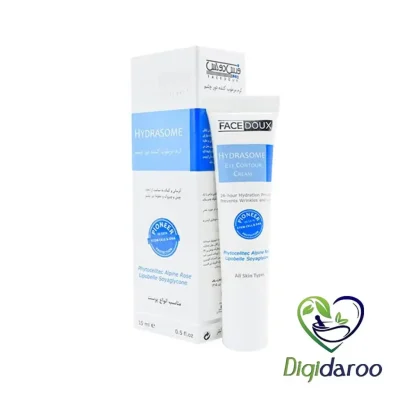 کرم مرطوب کننده دور چشم هیدرازوم (HYDRASOME EYE) فیس دوکس 15 میلی لیتری