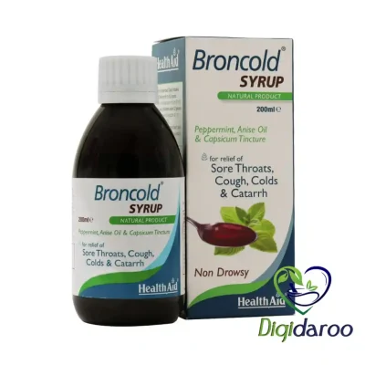شربت برون کلد (Broncold) هلث اید 200 میلی لیتری