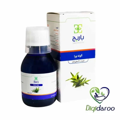 شربت آلوئه ورا باریج اسانس 120 میلی لیتری
