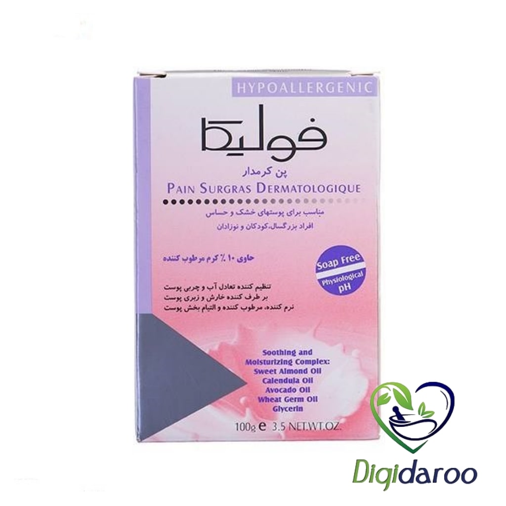 پن کرم دار حاوی 10% کلد کرم فولیکا ۱۰۰ گرمی نمای ۲