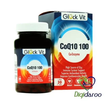 قرص کوکیوتن 100میلی گرم گلوک ویت 30 عددی