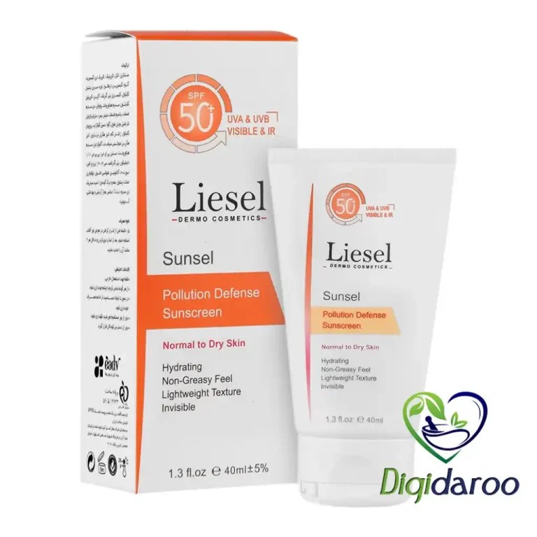 ضدآفتاب پوست خشک سانسل(Sunsel) SPF50 لایسل 40 میلی لیتری (بی رنگ)