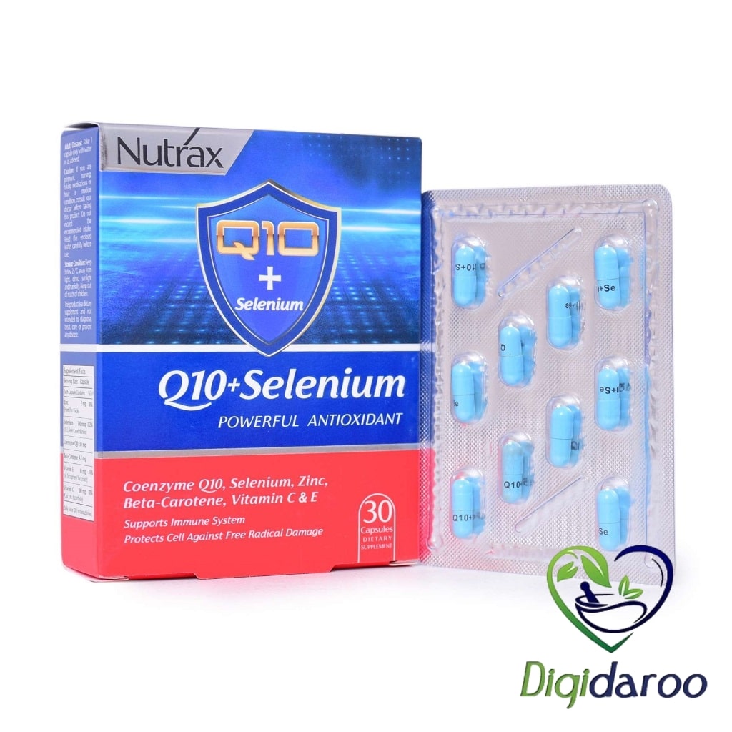کپسول کیوتن+سلنیوم (Q10+Selenium) نوتراکس 30 عددی