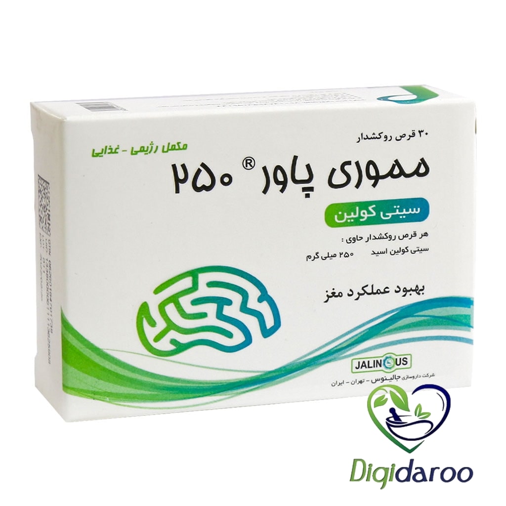 قرص مموری پاور 250 میلی گرم جالینوس 30 عددی نمای ۲