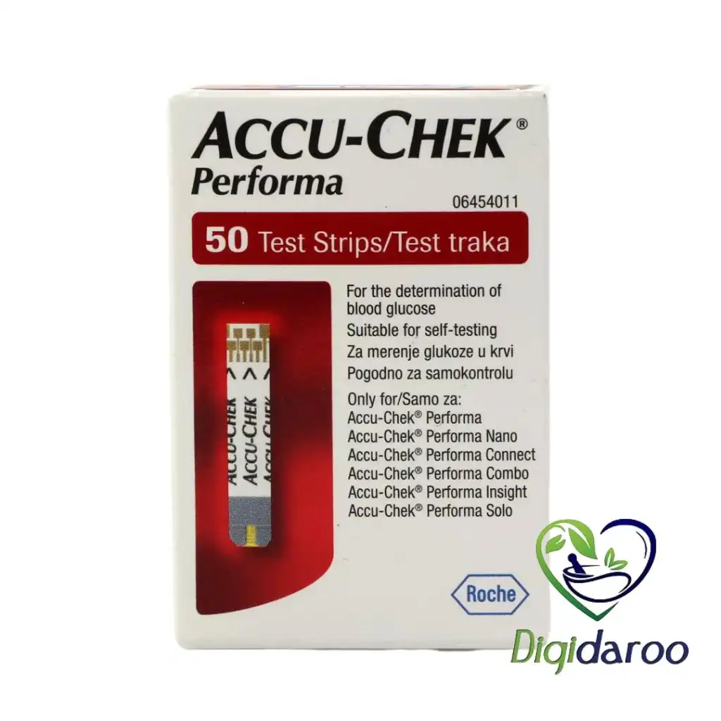 نوار تست قند خون اکیو چک پرفورما ۵۰ عددی