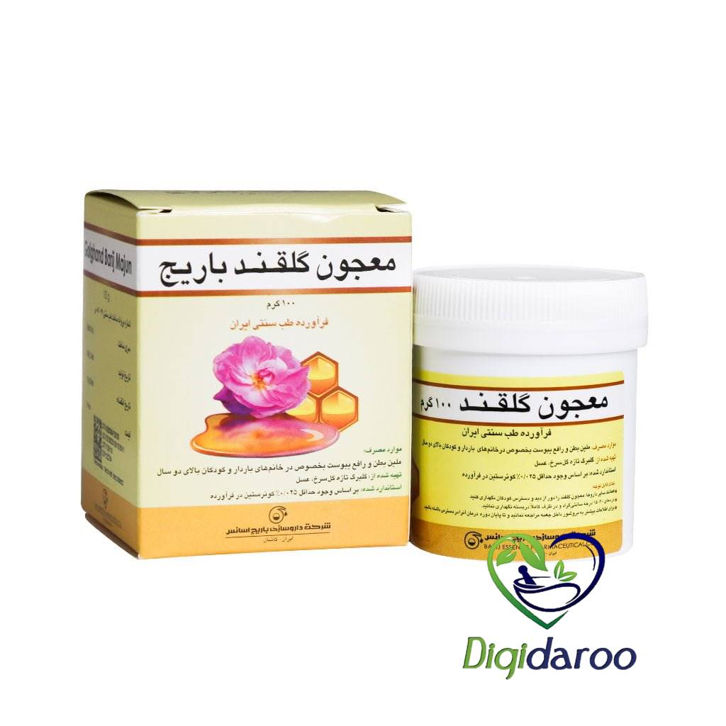 پودر معجون گلقند باریج اسانس نمای ۲