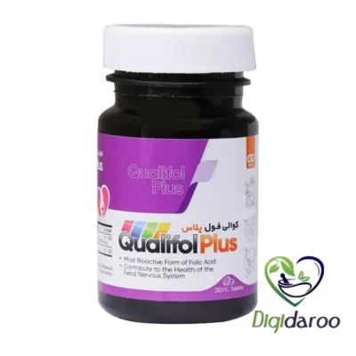 قرص روکش دار کوالی فول پلاس (Qualifol Plus) دکتر گیل 30 عددی