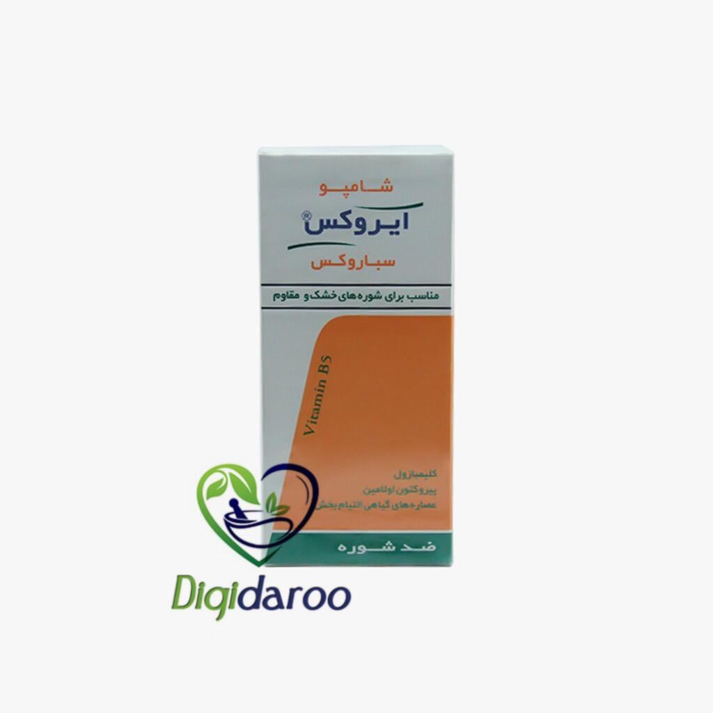 شامپو سباروکس ضد شوره خشک ایروکس نمای ۲
