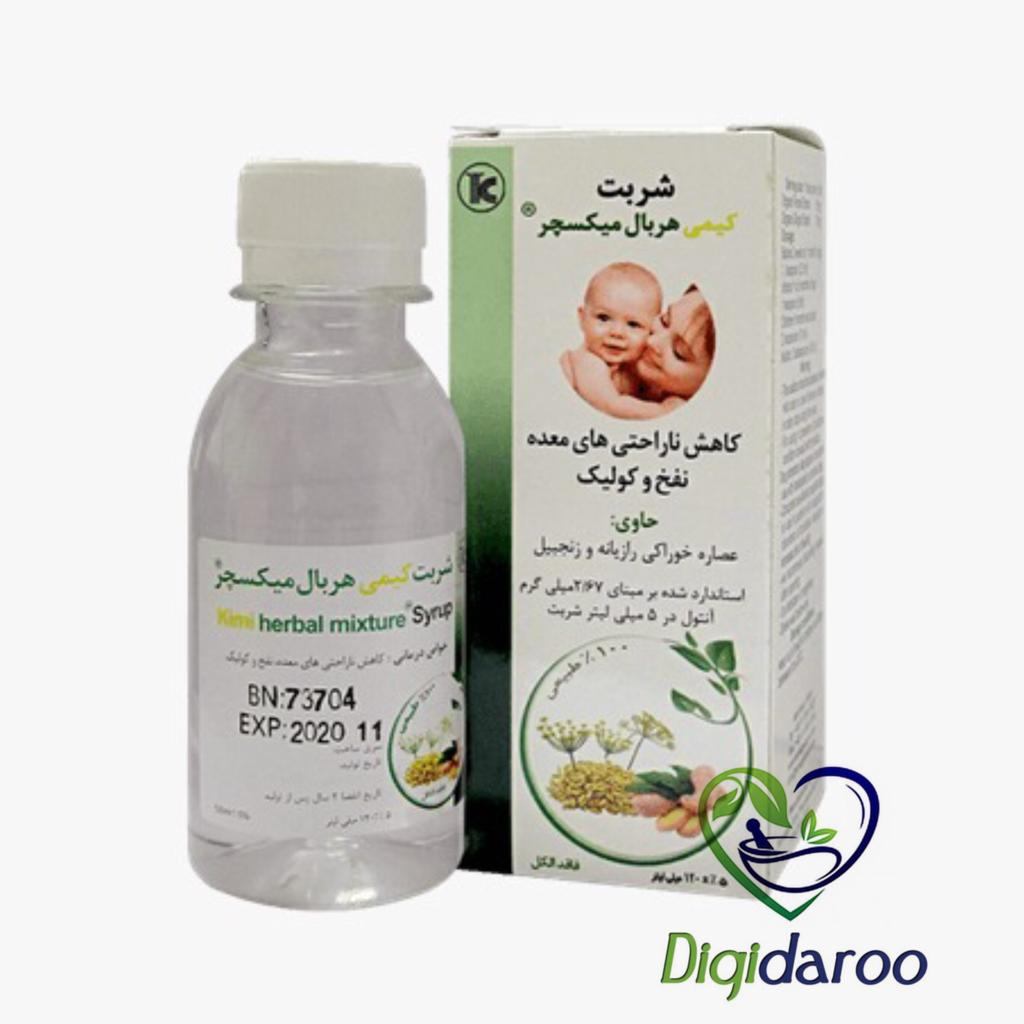 شربت کیمی هربال میکسچر کیمیاگر نمای ۲