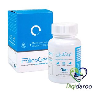 قرص فولیکوژن اروند فارمد 60 عددی