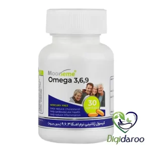 کپسول امگا 3 6 9 مونم 30 عددی (بدون جیوه)