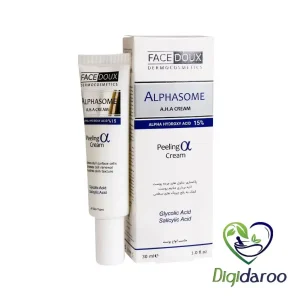 کرم لایه بردار 15% AHA آلفازوم (ALPHASOME 15%) فیس دوکس 30 میلی لیتری