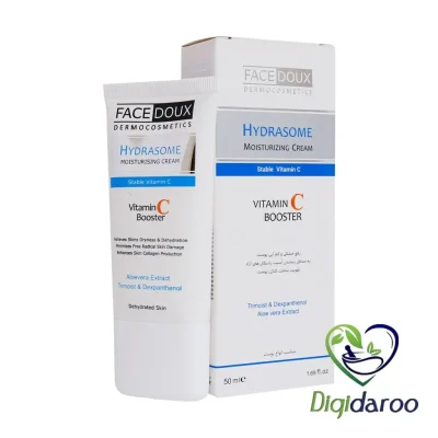 کرم مرطوب کننده حاوی ویتامین سی هیدرازوم فیس دوکس 50 میلی لیتری