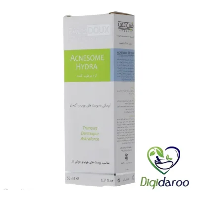 کرم مرطوب کننده پوست چرب آکنه‌زوم هیدرا (ACNESOME HYDRA) فیس دوکس 50 میلی لیتری