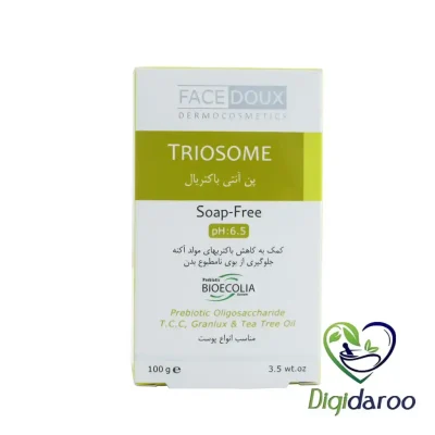 پن آنتی باکتریال تریوزوم (TRIOSOME) فیس دوکس 100 گرمی