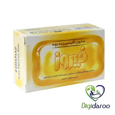 صابون گلیسیرینه فیروز (75 گرمی)