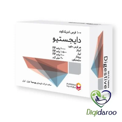 قرص دایجستیو پورسینا 100 عددی