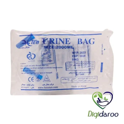 کیسه ادرار (URINE BAG) هلال طب 2 لیتری