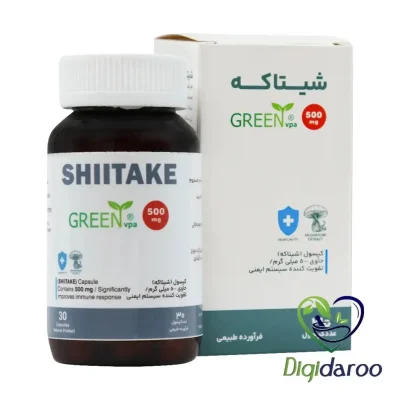 کپسول شیتاکه وارنا پژوهش آریا 30 عددی