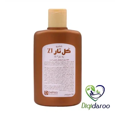 شامپو کل تار 1 درصد بهسا 150 میلی لیتری