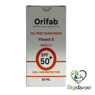 کرم ضد آفتاب فاقد چربی SPF50 اوری فاب 50 میلی لیتری (بی رنگ)