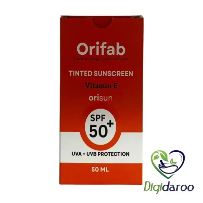 کرم ضد آفتاب انواع پوست رنگی SPF50 اوری فاب 50 میلی لیتری (بژ طبیعی)