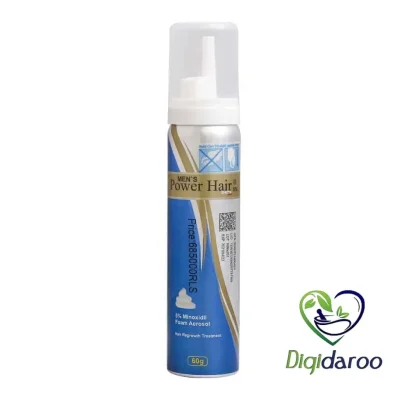 ماینوکسیدیل 5 درصد پاورهر دلتا دارو مخصوص آقایان 60 گرمی