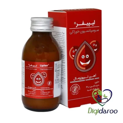 شربت سوسپانسیون خوراکی لیپیفر کیمازی 120 میلی لیتری