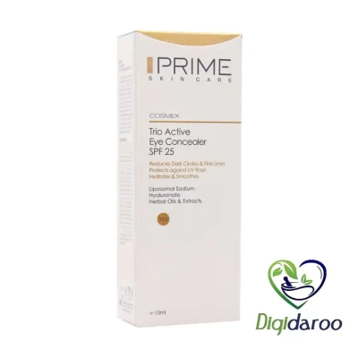 کانسیلر دور چشم SPF25 پرایم ۱۵ میلی لیتری (شماره 102)