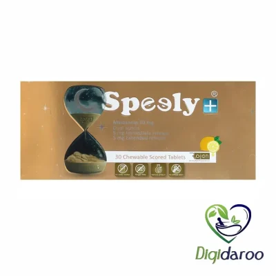 قرص جویدنی اسپیلی پلاس (Speely Plus) روژان محقق دارو 30 عددی