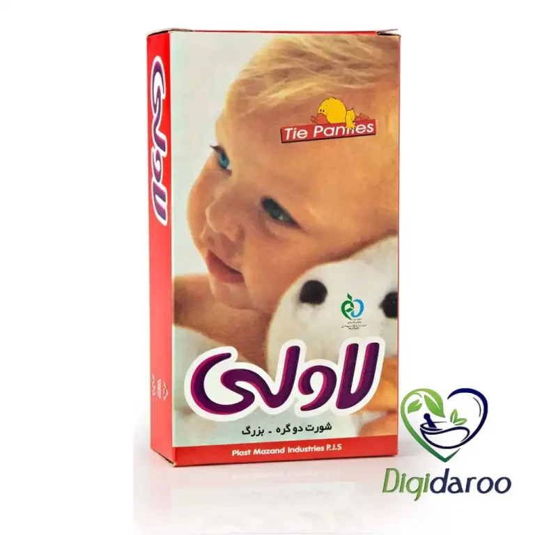 شورت دو گره لاولی سایز بزرگ