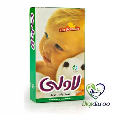 شورت دو گره لاولی سایز کوچک