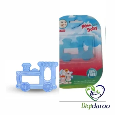 دندانگیر سیلیکونی مینا بینی مدل (قطار آبی)