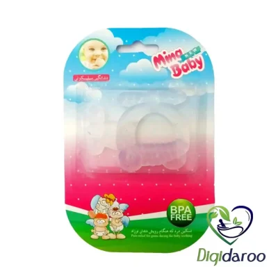 دندانگیر سیلیکونی مینا بینی مدل (هلیکوپتر سفید)