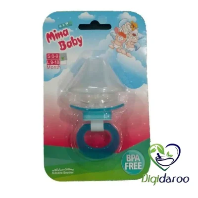 پستانک ساده (S 0-9) مینابیبی (آبی)