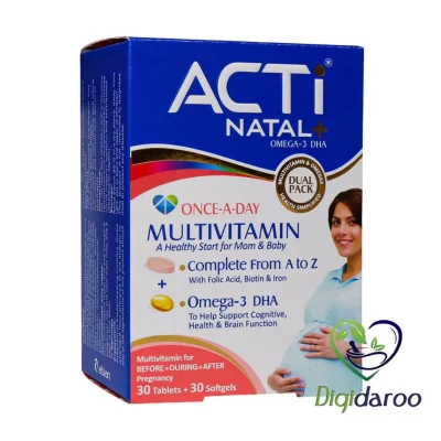 اکتی ناتال پلاس (Acti Natal Plus) 60 عددی