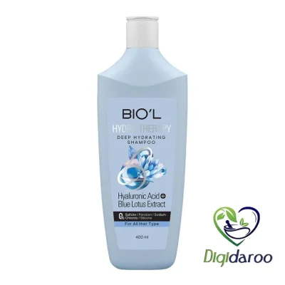 شامپو آبرسان (Hydro Therapy) بیول 400 میلی لیتری (آبی)
