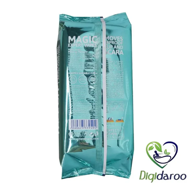دستمال مرطوب پاک کننده آرایش (FACE OFF) هیدارواتر(Hydra Water) دافی 55 عددی (آبی)