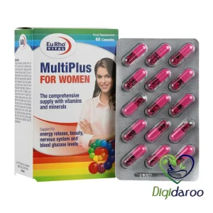 کپسول مولتی پلاس (Women) بانوان یوروویتال 60 عددی