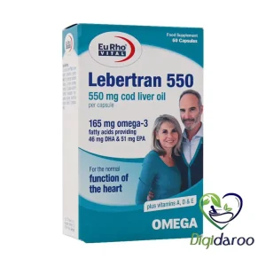 کپسول لبرترن 550 یوروویتال 60 عددی