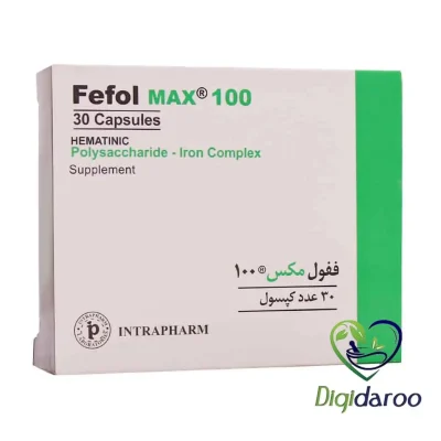 کپسول ففول مکس 100 اینترافارم 30 عددی