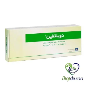 قرص دویلتفین(پنجه شیطان) 400 میلی گرم آیریانیک 20 عددی