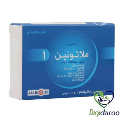 قرص ملاتونین 1 میلی گرم جالینوس 30 عددی