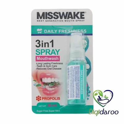 اسپری خوشبو کننده دهان میسویک 30 میلی لیتری (نعنا سبز)