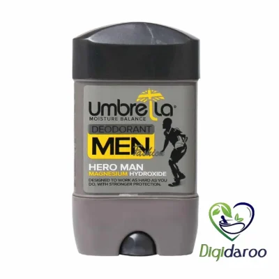 دئودرانت مردانه هیرو من (Hero Man) آمبرلا 75 میلی لیتری (خاکستری)