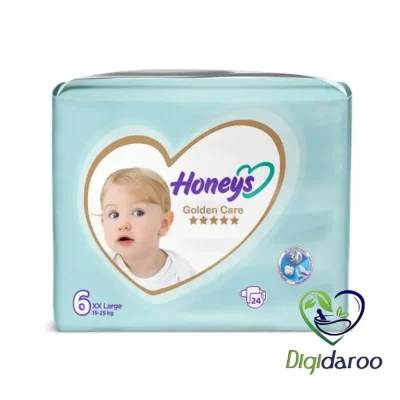 پوشک کودک سایز 6 هانیز بسته 24 عددی