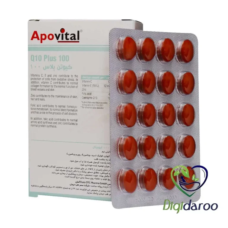 کپسول کیوتن پلاس 100 آپوویتال 40 عددی