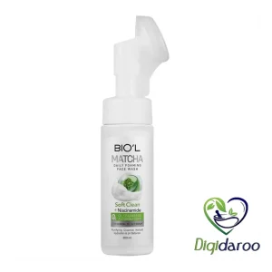 فوم شستشوی صورت ماچا و نیاسینامید پوست چرب بیول 200 میلی لیتری