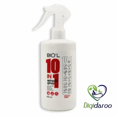 اسپری نرم کننده مو 10 در 1 بدون آبکشی بیول 400 میلی لیتری
