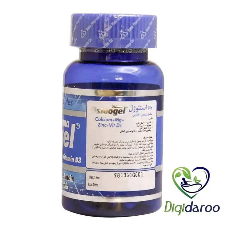کپسول سافت ژل استئوژل دانا 30 عددی
